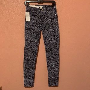 NWT High Elasticity Print Jeans